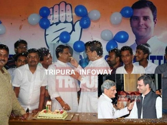 BJP alleges â€˜Rahul Gandhi asked Tripura Congress to fight only for 15 seats and rest to help CPI-Mâ€™ : Congress refutes allegation 